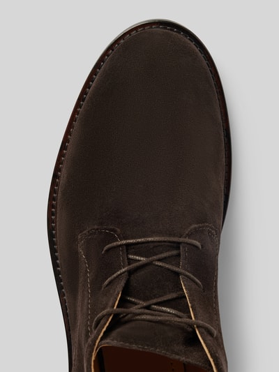Peek & Cloppenburg GantLederboots mit Schnürverschluss Modell 'St Fairkon' in mittelbraun Fabrikverkauf