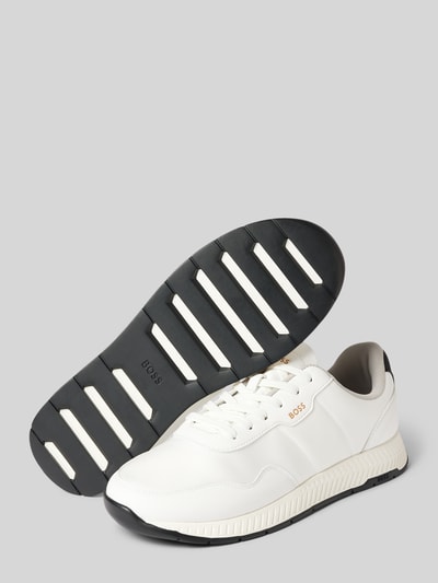 Peek & Cloppenburg BOSSSneaker mit Schnürverschluss Modell 'Titanium' in weiss Kostenloser Versand