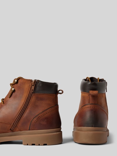 Peek & Cloppenburg GeoxLederboots mit Zugschlaufe Modell 'ANDALO' in cognac Fabrik Onlineshop