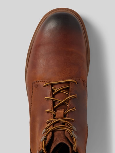 Peek & Cloppenburg GeoxLederboots mit Zugschlaufe Modell 'ANDALO' in cognac Fabrik Onlineshop