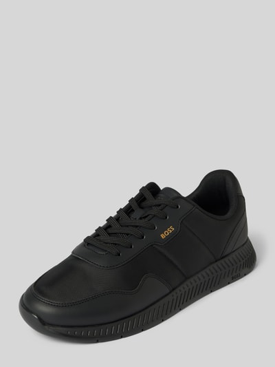Peek & Cloppenburg BOSSSneaker mit Schnürverschluss Modell 'Titanium' in black Versandkostenfrei
