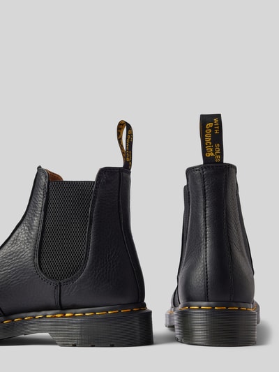 Peek & Cloppenburg Dr. MartensChelsea Boots aus Leder mit Ziernaht in black Begrenztes Angebot