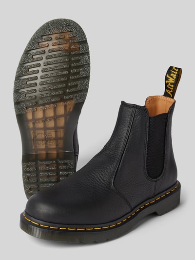 Peek & Cloppenburg Dr. MartensChelsea Boots aus Leder mit Ziernaht in black Begrenztes Angebot
