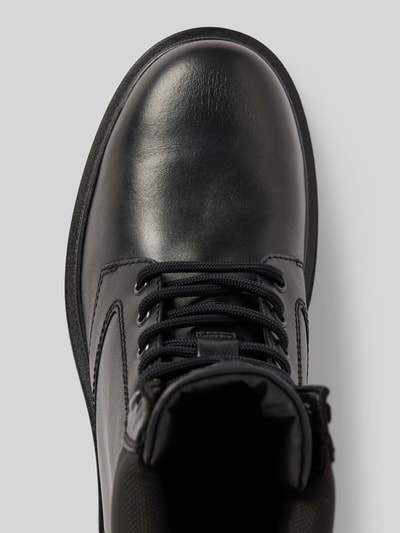 Peek & Cloppenburg Tommy JeansSchnürboots aus Leder mit Label-Detail Modell 'LACE UP' in black Online Shopping