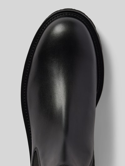 Peek & Cloppenburg BOSSChelsea Boots aus Leder mit Zugschlaufe Modell 'Julyo' in black Exklusivangebot