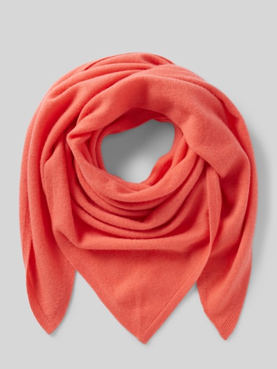 Peek & Cloppenburg Christian Berg WomanKaschmirschal mit gerippten Abschlüssen in apricot Lagerräumung