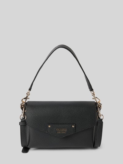 Peek & Cloppenburg GuessHandtasche mit Label-Badge Modell 'ECO BRENTON' in black Heißer Verkauf