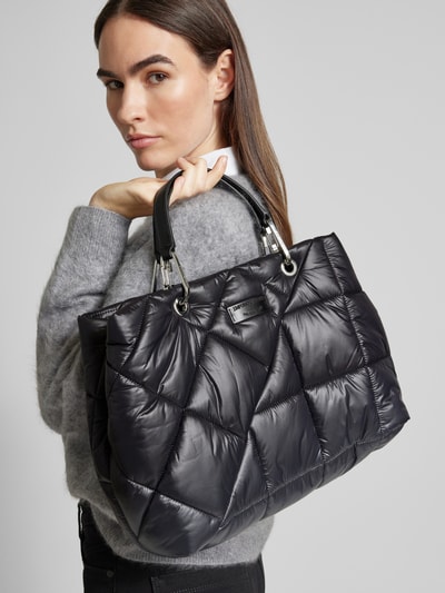 Peek & Cloppenburg Emporio ArmaniShopper mit Steppnähten Modell 'MYEA' in black Top Angebot