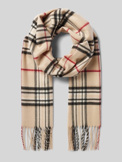 Peek & Cloppenburg FraasSchal mit Fransen in beige Sonderangebote