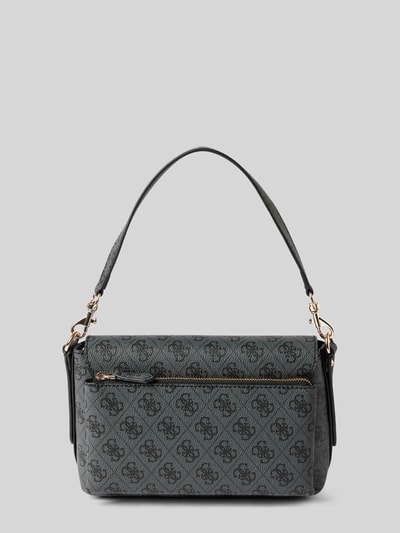Peek & Cloppenburg GuessHandtasche mit Label-Applikation Modell 'ECO BRENTON' in black Verkauf