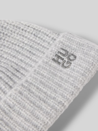 Peek & Cloppenburg HUGOBeanie im Set mit Wollschal Modell 'Sarmi' in mittelgrau Angebote