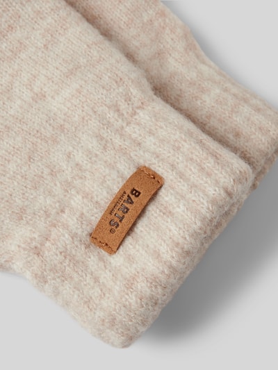Peek & Cloppenburg BartsHandschuhe mit Label-Patch Modell 'Witzia' in offwhite Schlussverkauf