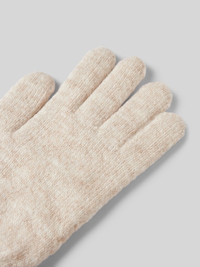 Peek & Cloppenburg BartsHandschuhe mit Label-Patch Modell 'Witzia' in offwhite Schlussverkauf