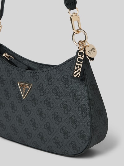 Peek & Cloppenburg GuessHandtasche mit Label-Anhänger Modell 'NOELLE' in anthrazit Günstiger Verkauf