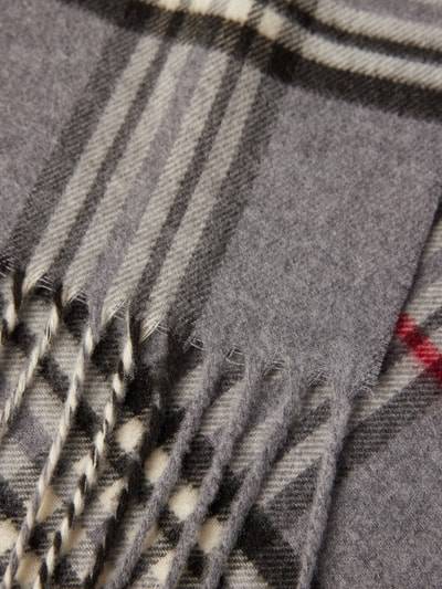 Peek & Cloppenburg FraasSchal mit Fransen in mittelgrau melange Fabrik Onlineshop