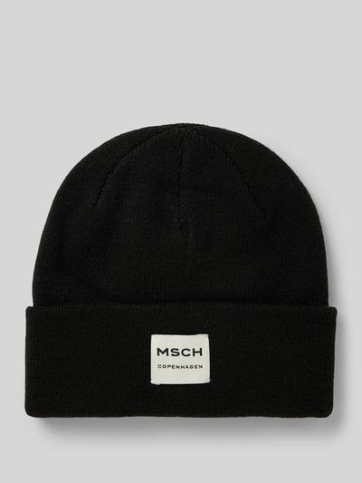 Peek & Cloppenburg MSCH CopenhagenBeanie mit Label-Patch Modell 'Mojo' in black Rabatt