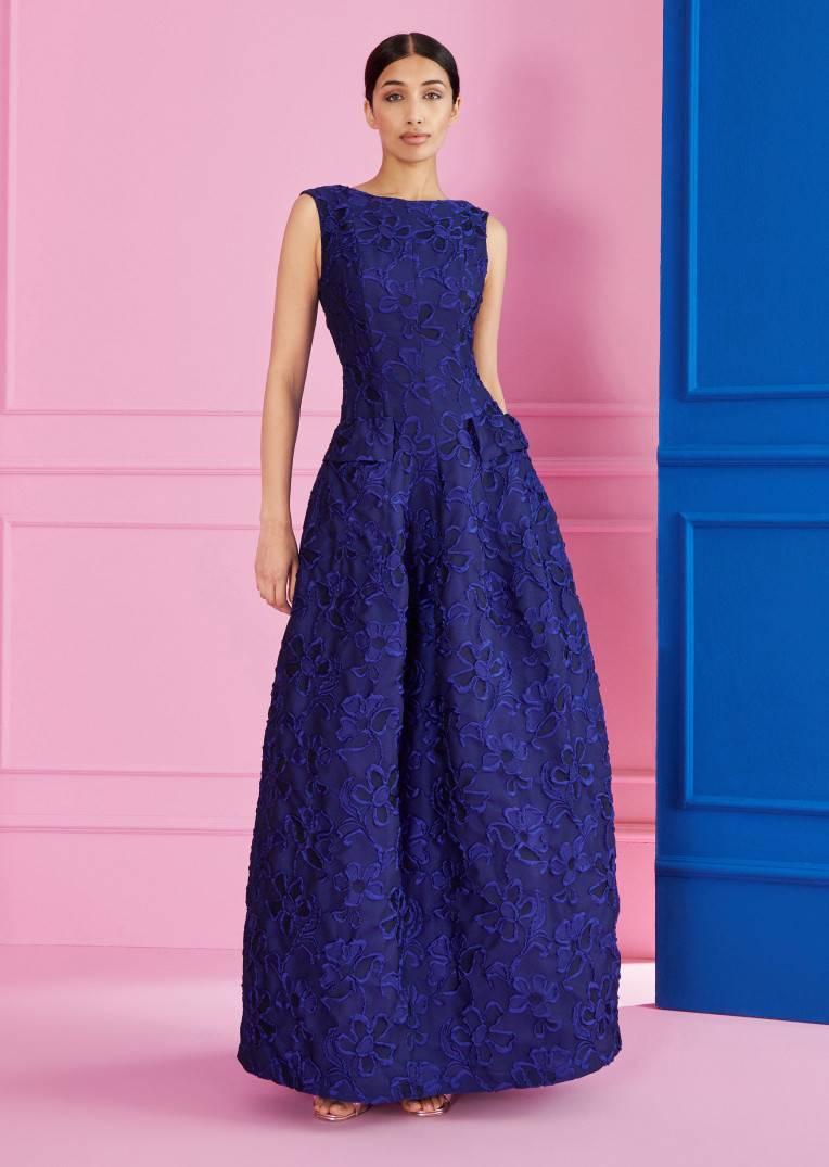 Talbot Runhof Abendkleid Gozania1 Großer Ausverkauf
