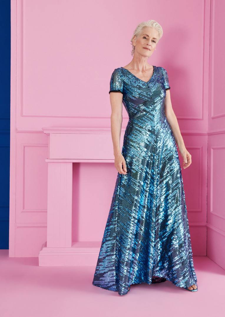 Talbot Runhof Abendkleid Lotion1 Speichern exportieren