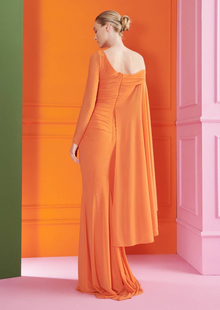Talbot Runhof Abendkleid Goldfield3 Verkauf