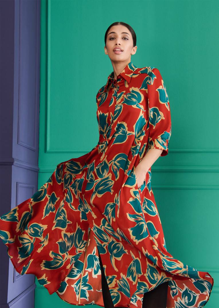 Talbot Runhof Midikleid Logout1 Muttertagsangebot