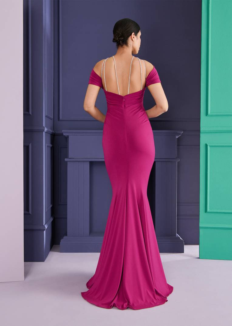 Talbot Runhof Abendkleid Morelle1 Bis zu 60% Rabatt