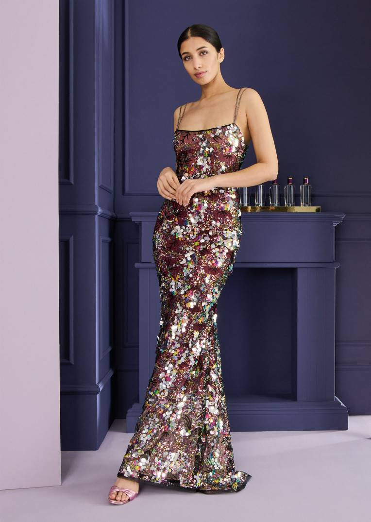 Talbot Runhof Abendkleid Nojah7 Tiefpreis