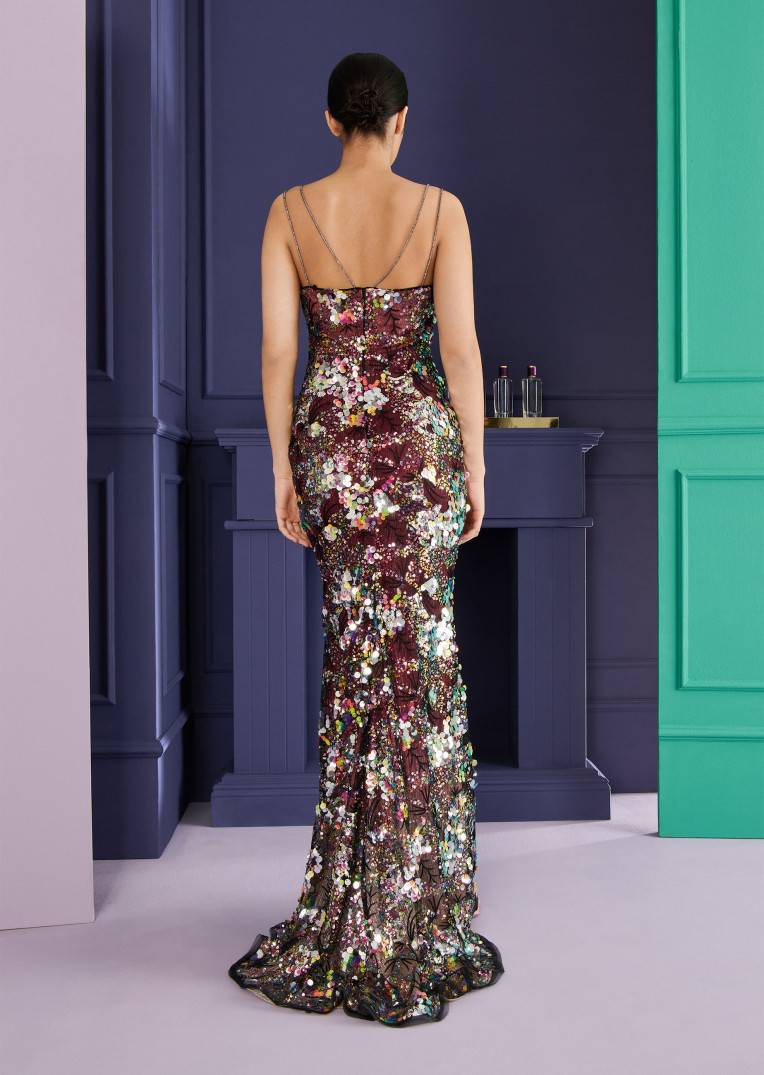 Talbot Runhof Abendkleid Nojah7 Tiefpreis