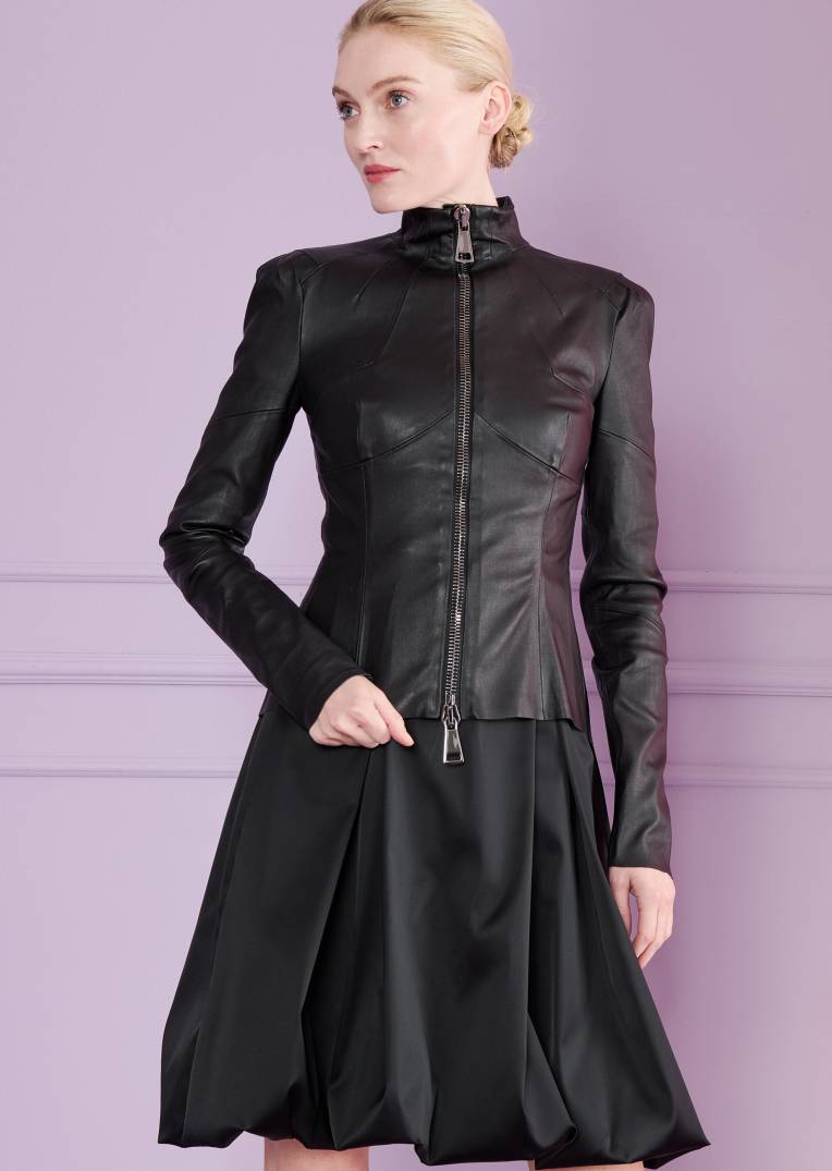 Talbot Runhof Lederjacke Fusion1 Fabrikverkauf