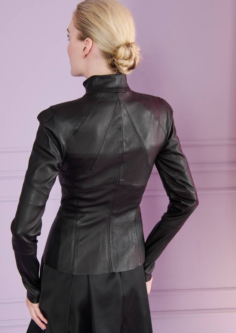 Talbot Runhof Lederjacke Fusion1 Fabrikverkauf